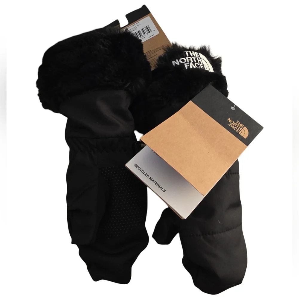 North Face Mossbud Mitts Kids XX Small New